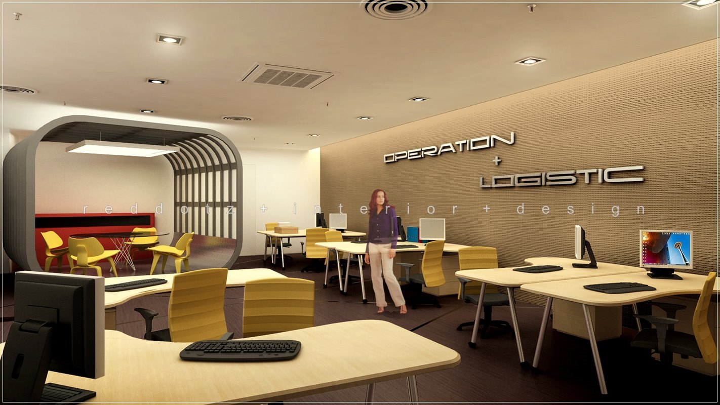 open workstation office meeting room design malaysia