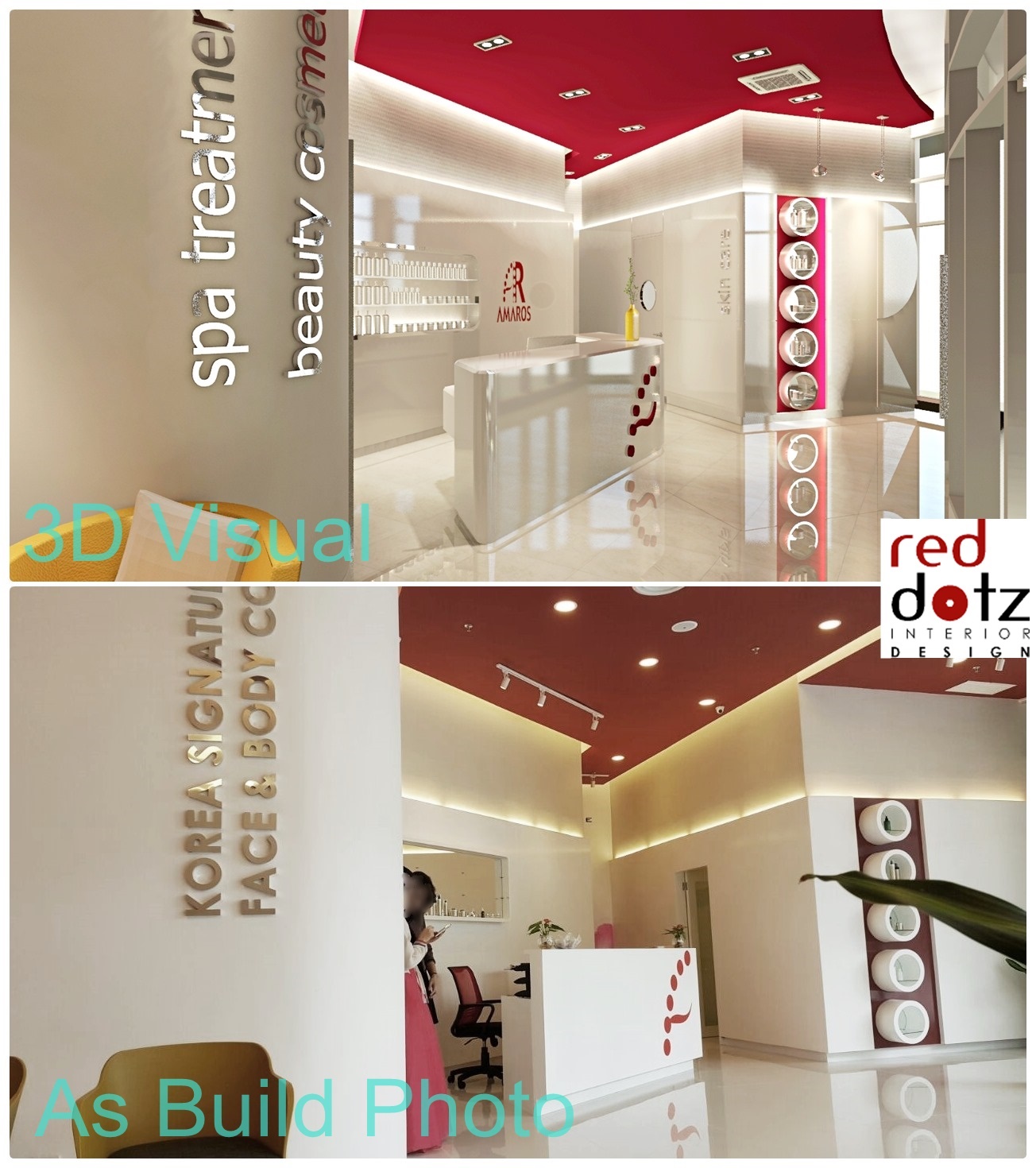 health care retail shop reception