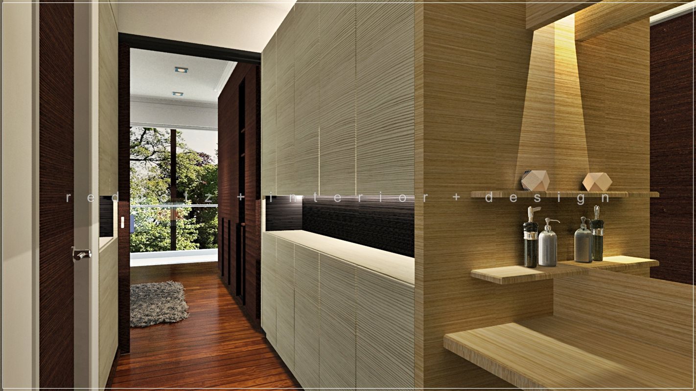 Walk In Wardrobe 3D Design Glenmarie Malaysia