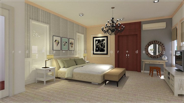 Rafflesia Damansara Perdana Master Bedroom Dressing Table Design