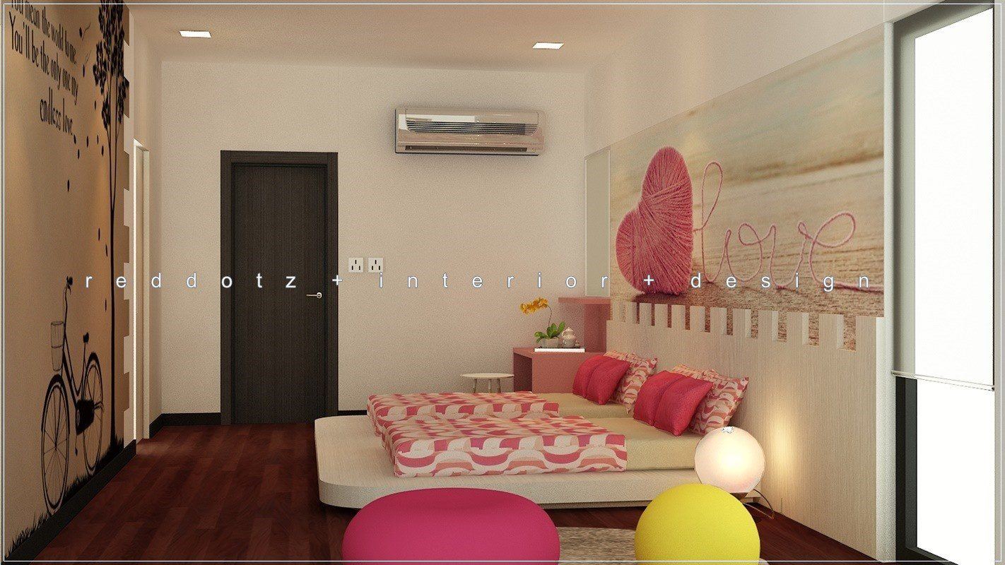 Kids Children Bedroom Design 3D Setia Alam Malaysia