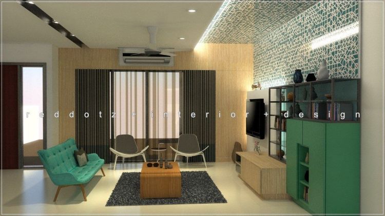 Scandinavian Living Area Design Malaysia