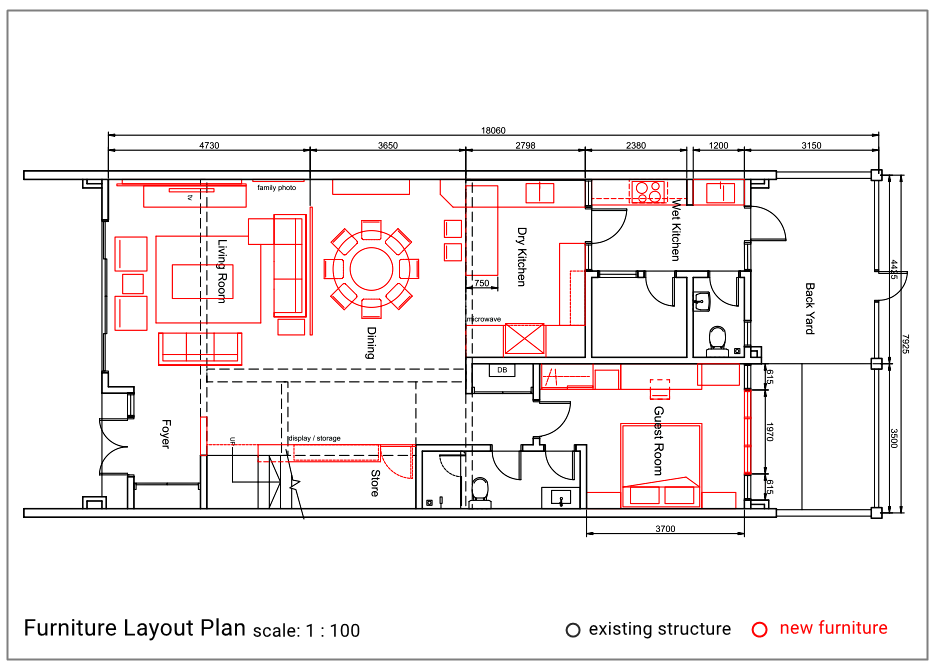Home Furniture Layout Plan Malaysia and Singapore