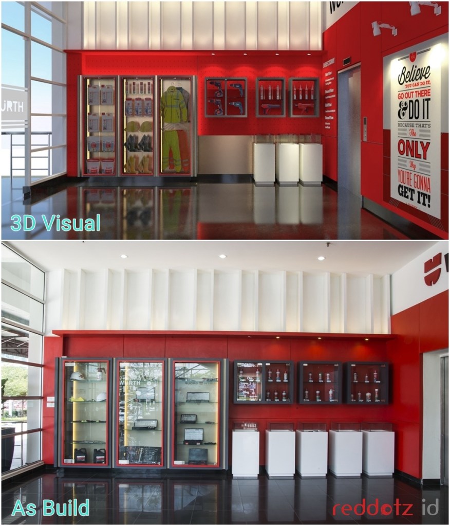 Before and After 3D Office interior design – GetIDonline Interior ...