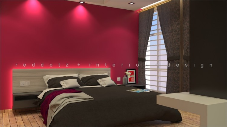 Bandar Bukit Raja Master Bedroom Design
