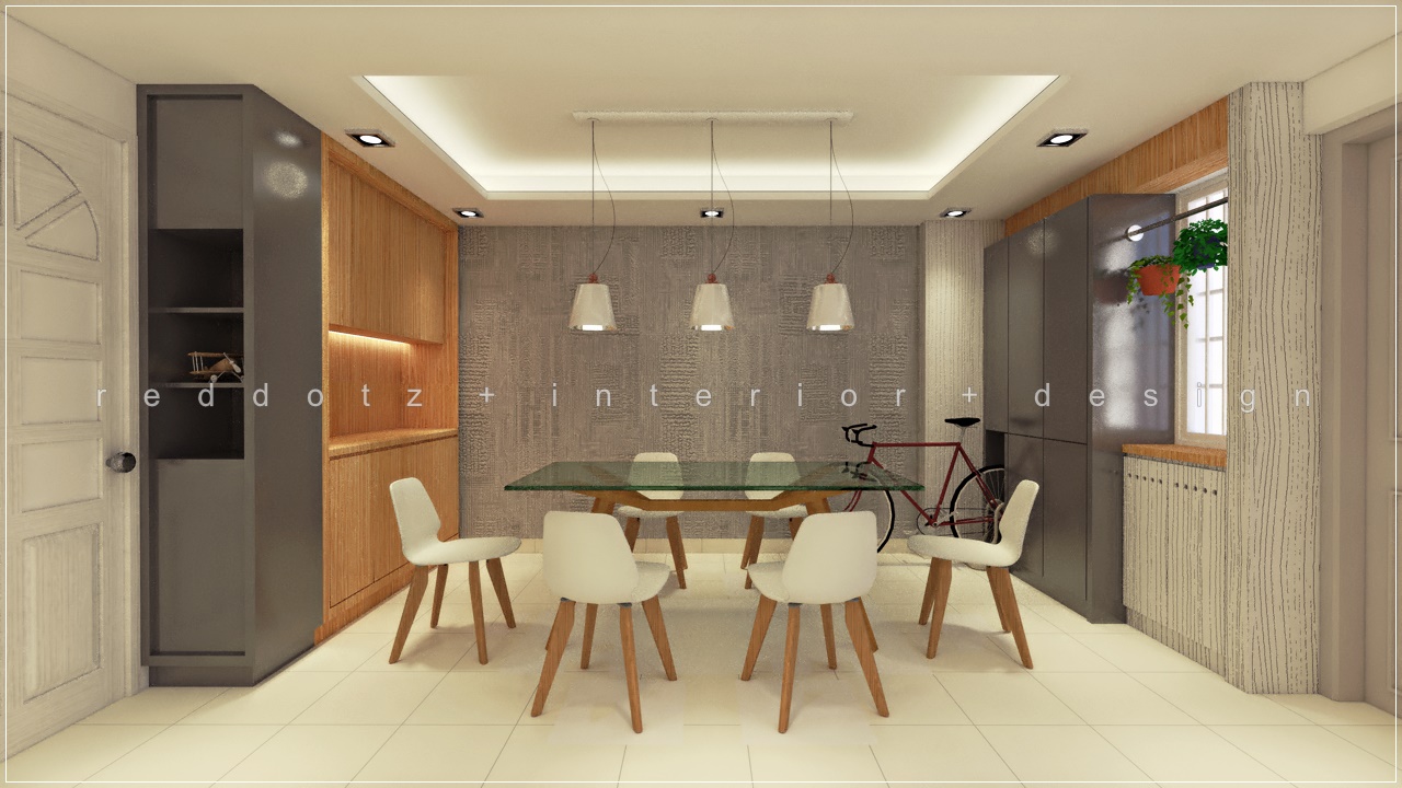 HDB Dining Area Design Scheme – GetIDonline Interior Design Online Platform