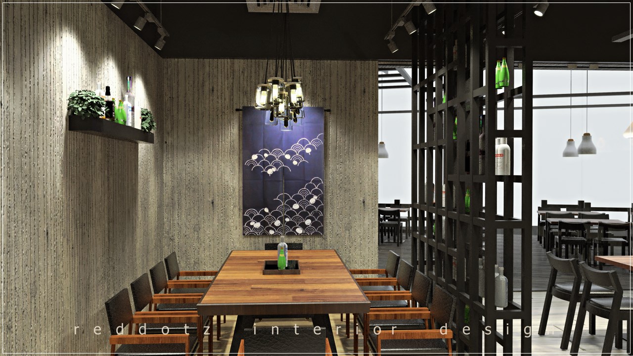 Japanese Restaurant VIP Room Design Malaysia