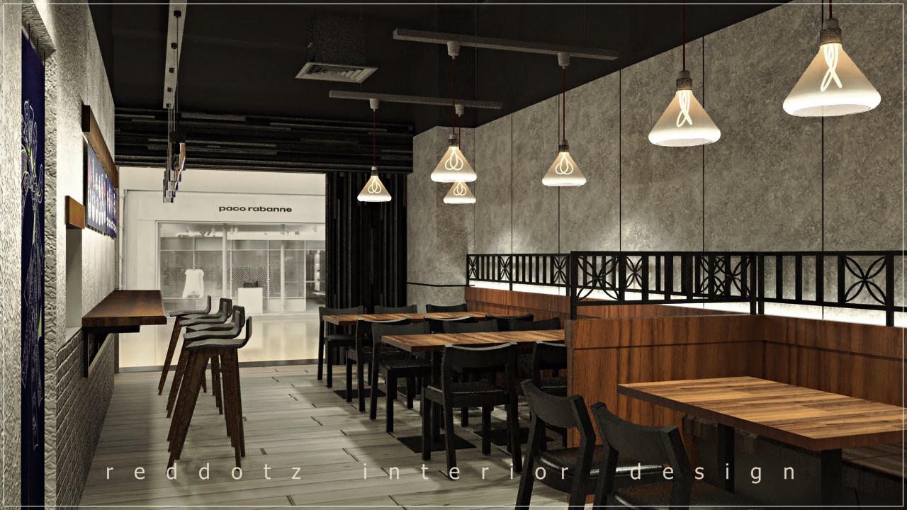Japanese Restaurant Dining Table Design Malaysia