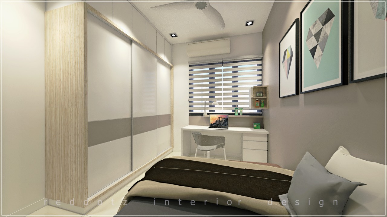 condominium guest room design puchong