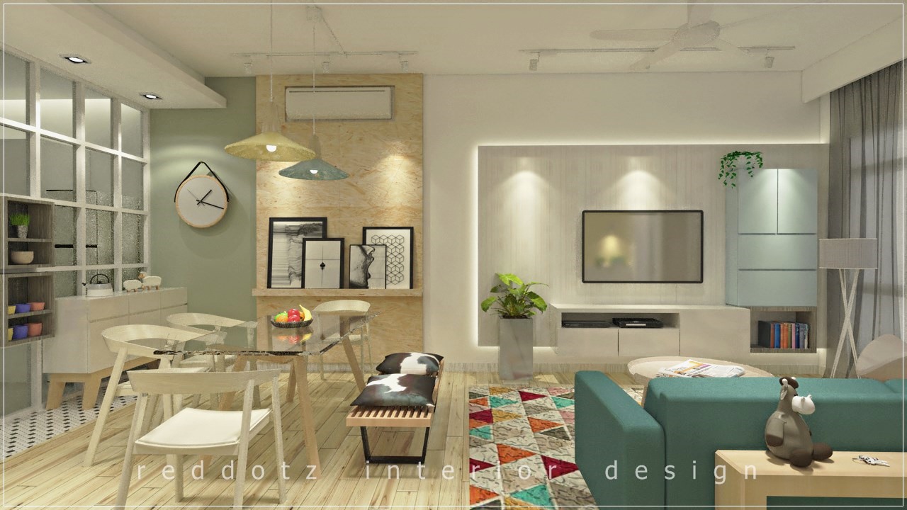 Rawang Residence Living Area Design