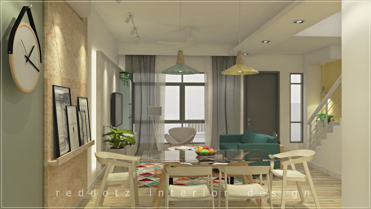 Rawang Residence Dining Area Design