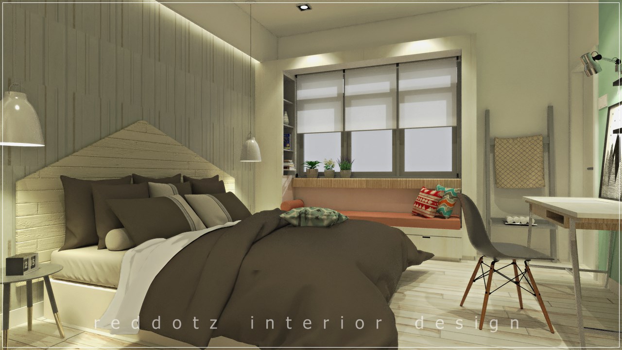 Rawang Residence Master Bedroom Design