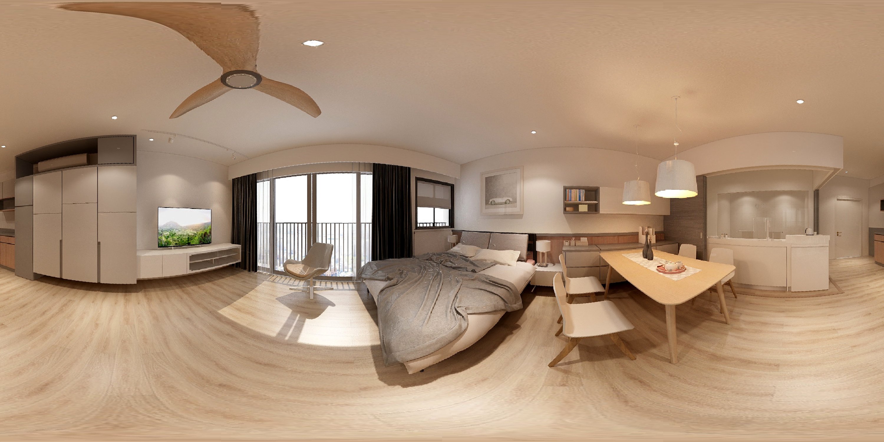 GetIDonline soho home design 360 panorama view
