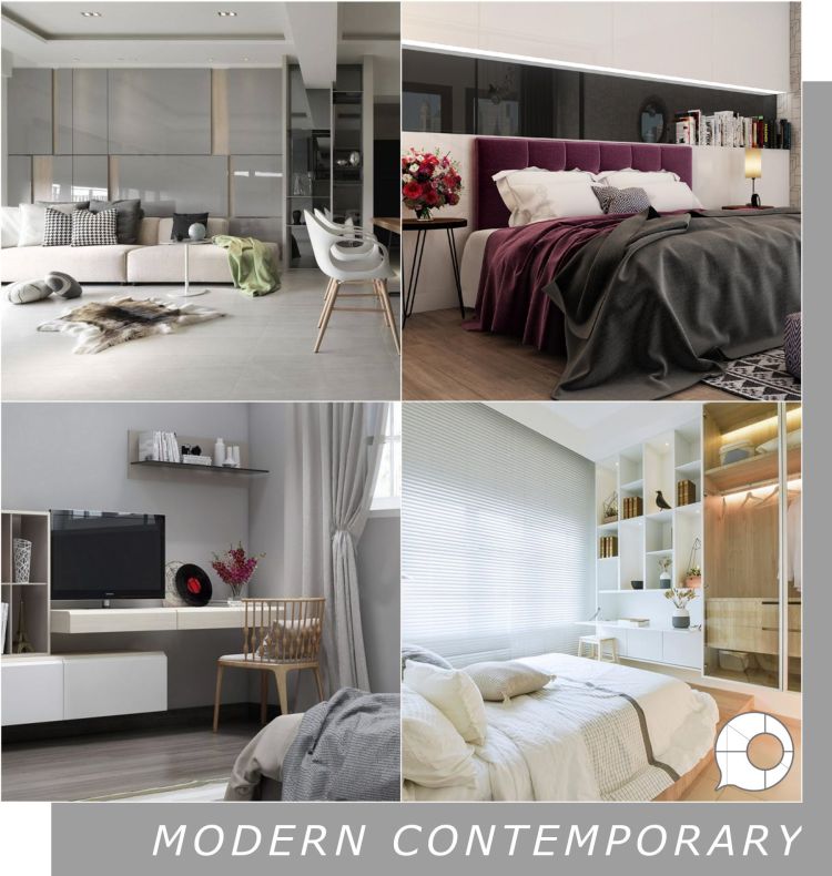 modern contemporary interior design theme