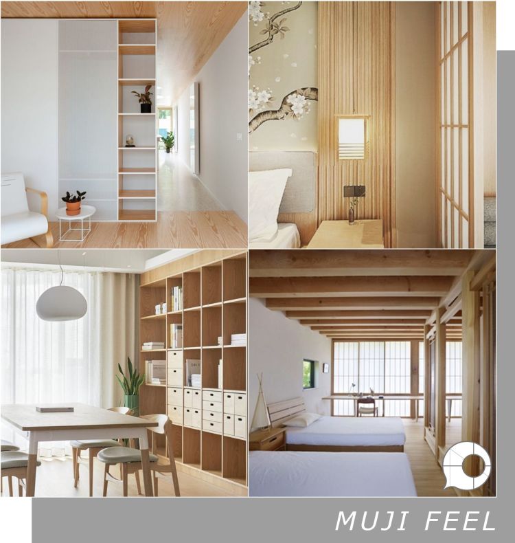 muji feel interior design theme