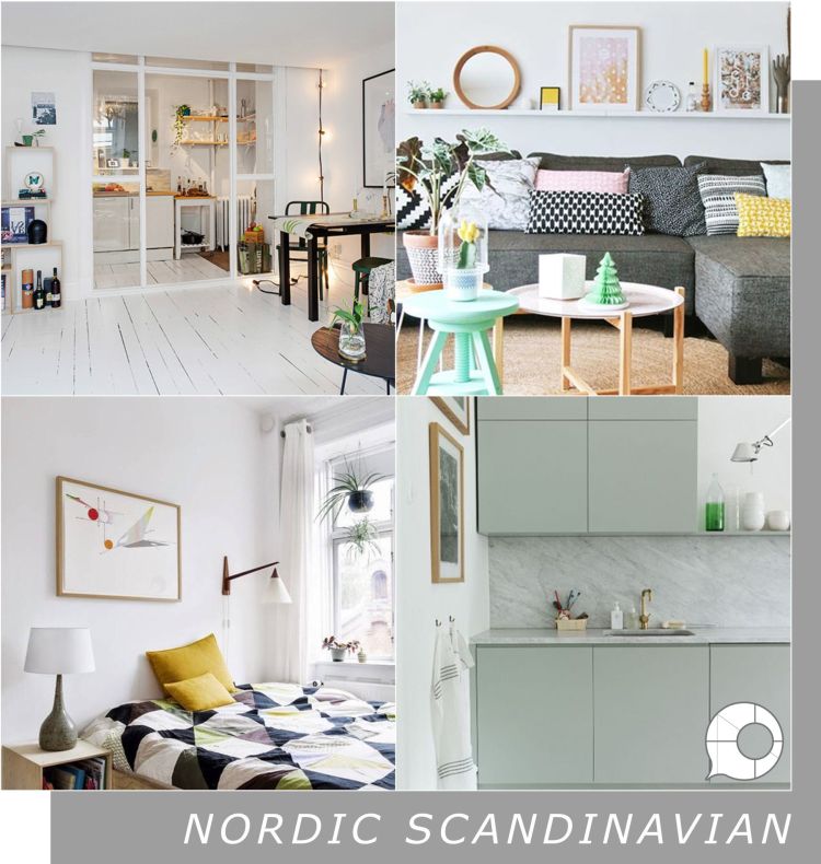 nordic scandinavian interior design theme
