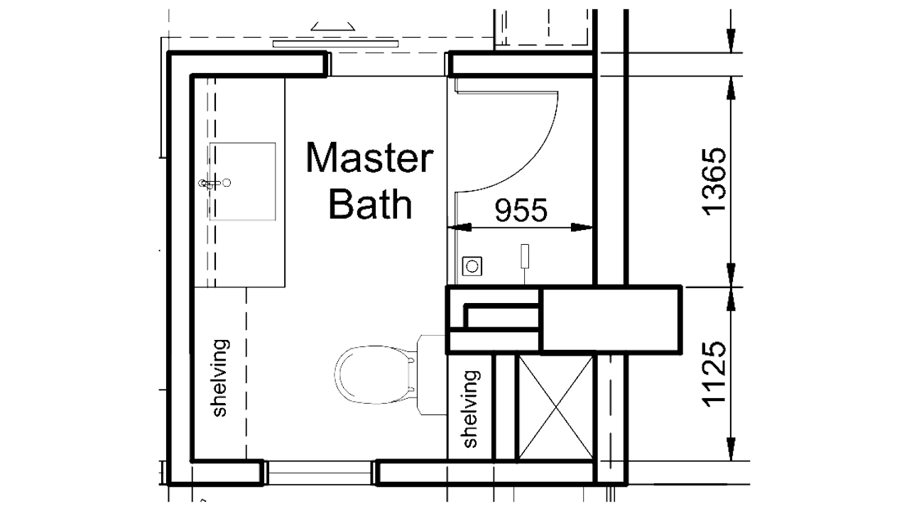 Hill park bathroom layout