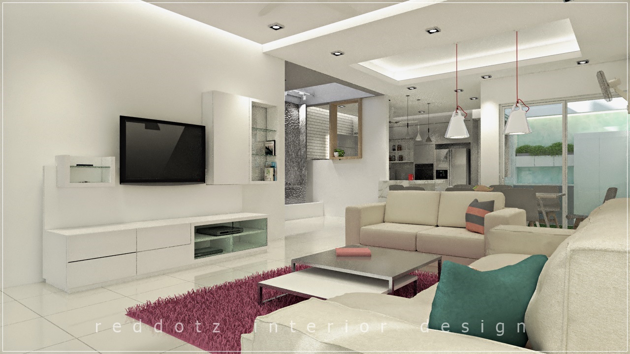 Kajang Residence Living Room Design