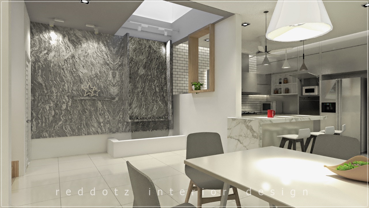 Kajang Residence Water Feature Design 3D