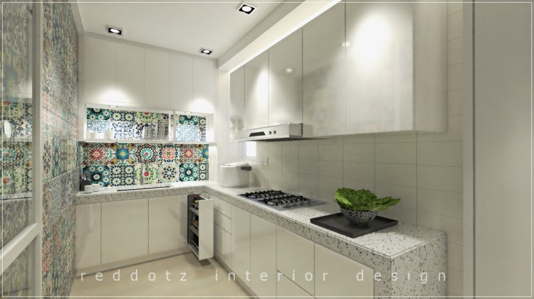Kajang Residence Wet Kitchen Design