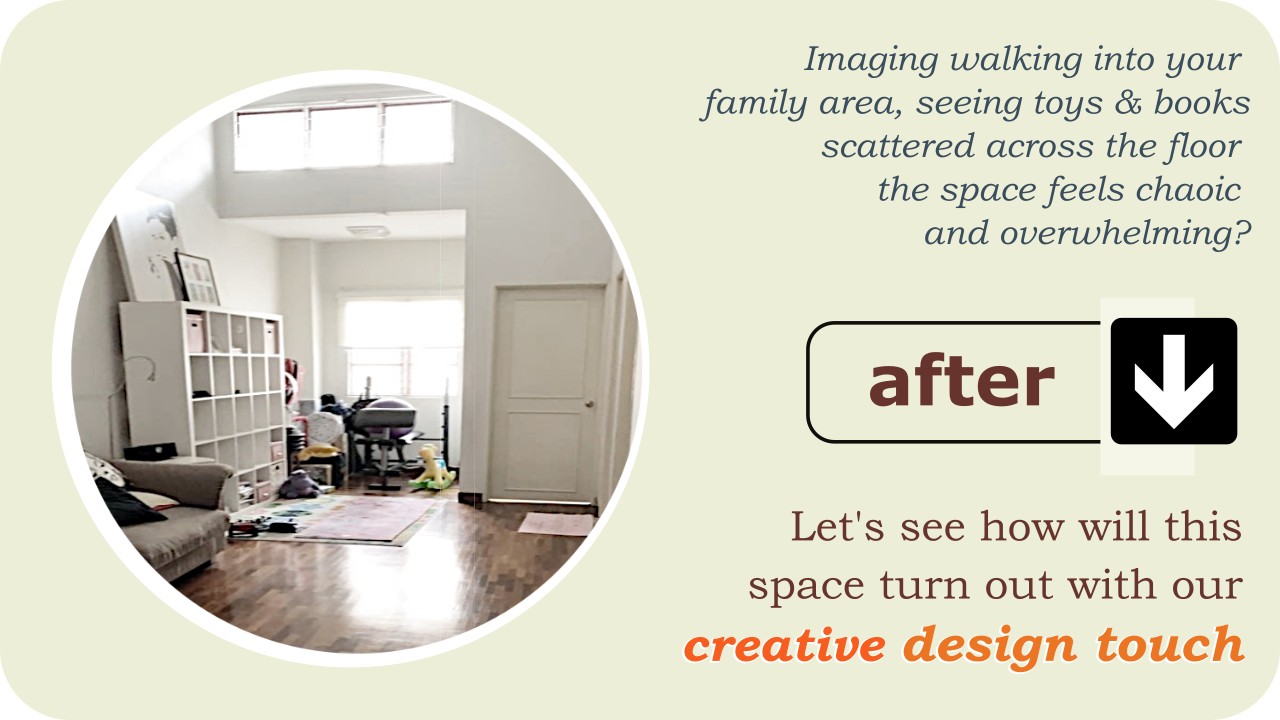 Transforming Your Messy Family Area into a Well-Designed Space