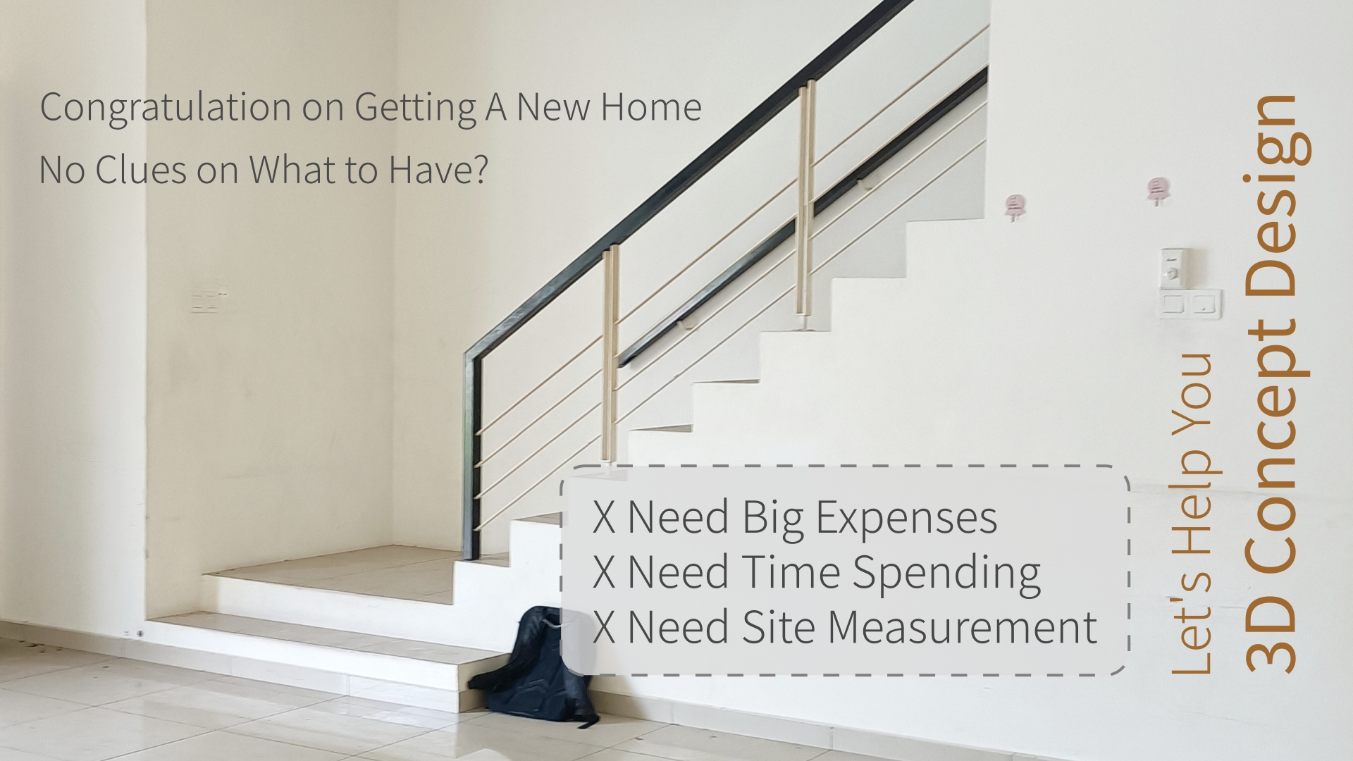 GetIDonline quick concept interior design drawing