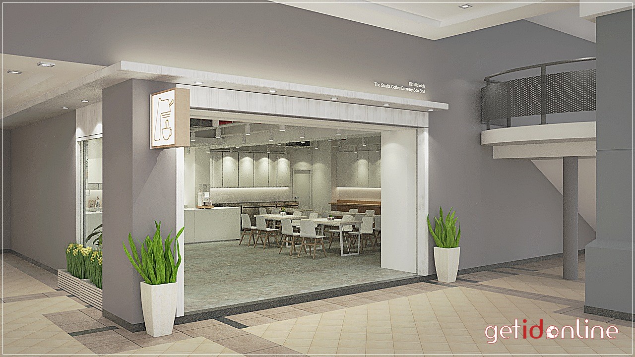 Malaysia WOT Cafe Shop Design Facade