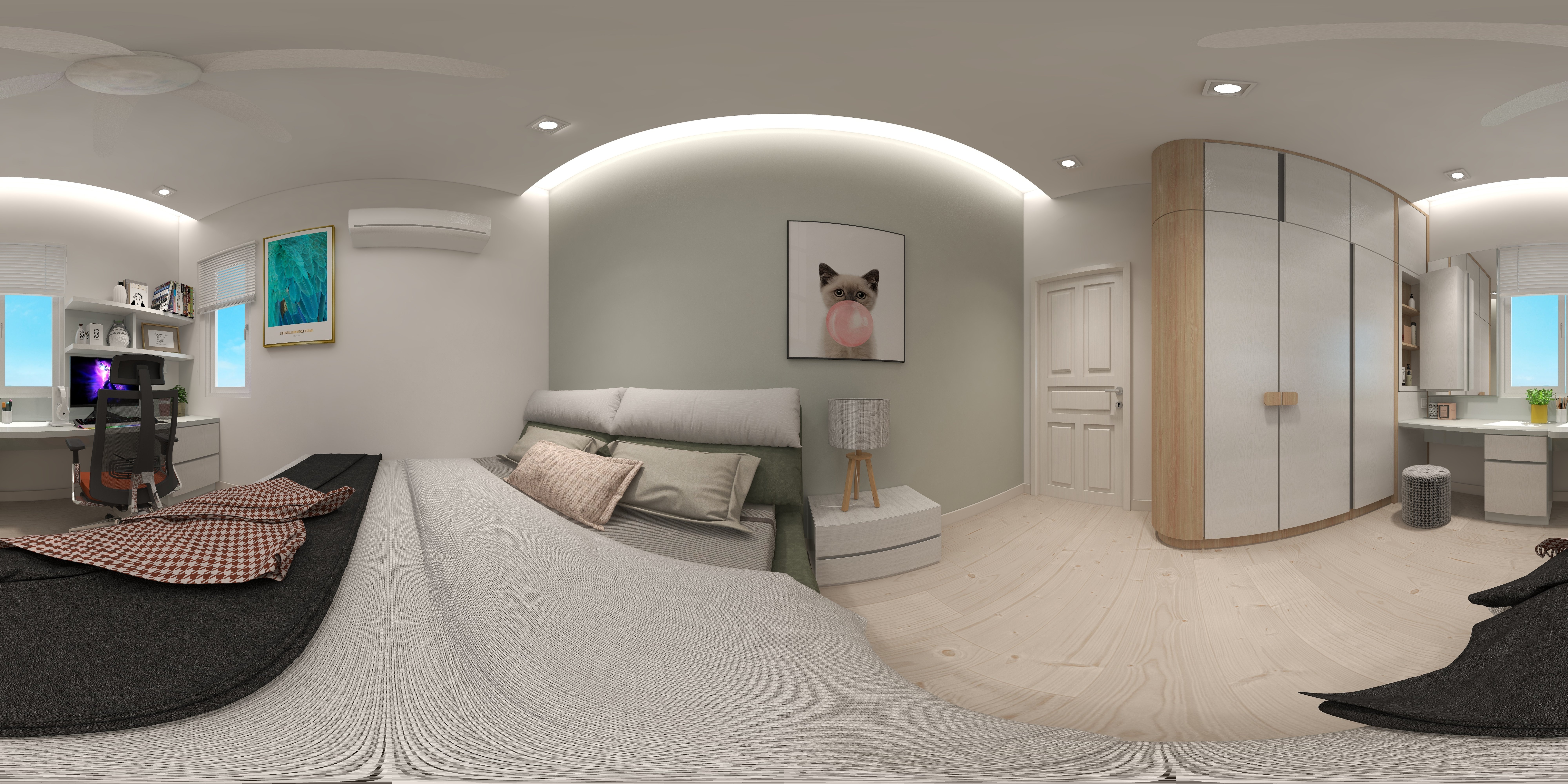 Bedroom Design 360 Panorama Malaysia